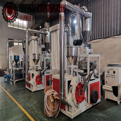 Disc Blade 600kg/H 8mm Plastic Pulverizer Machine