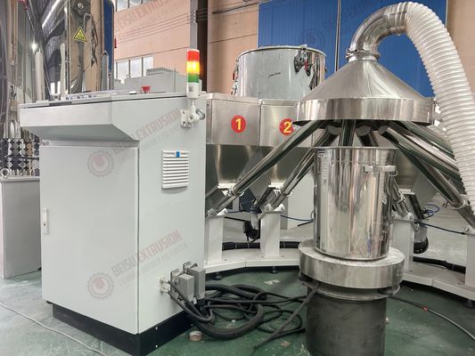 Automatic Plastic Mixer Machine with 1-50Kg Ingredient Range and 5-20G High Precision Weighing for PVC/SPC/WPC
