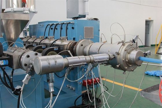 22KW  Single Screw Plastic Tube Extruder corrosion resistance