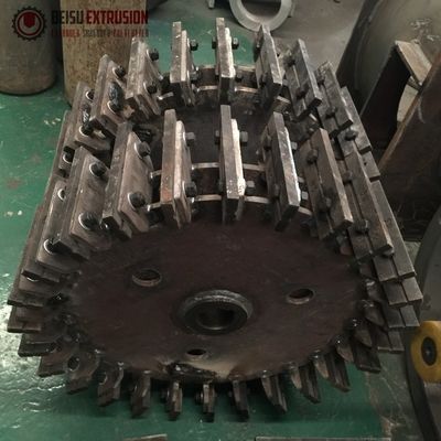 CE PVC Pulverizer Machine Blade With Rotary And Fixed Knife