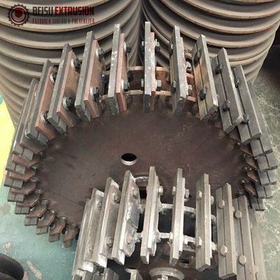CE PVC Pulverizer Machine Blade With Rotary And Fixed Knife