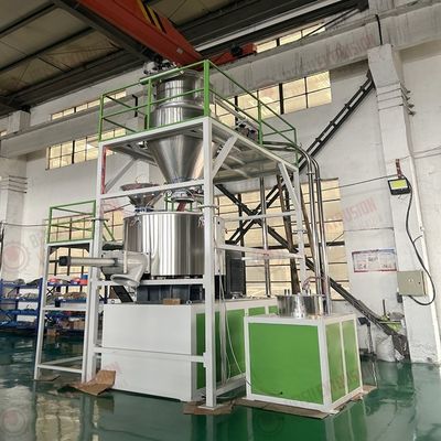 SHR-800/1000/1500 Mesin penimbang batching campuran plastik kecepatan tinggi untuk pelleting line