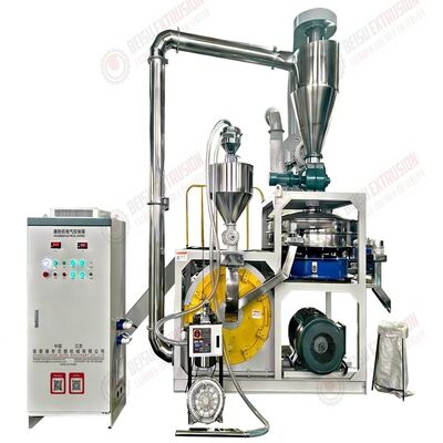 Plastik tangki air rotasi cetakan pengecoran lapisan PE penghancur penghancur mesin bubuk